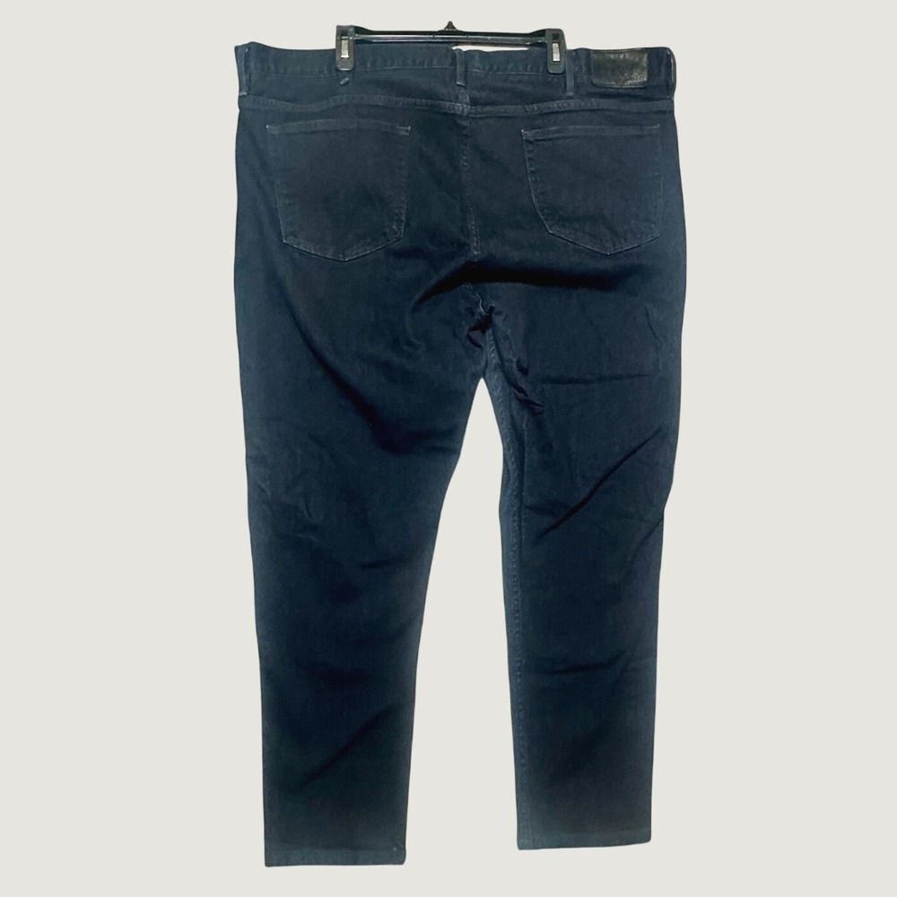 Polo Ralph Lauren Jeans Men 46x32 Blue Solid Prospect Straight Leg Modern Denim